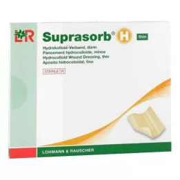 Suprasorb H hydrocolloid dressing thin 5x5 cm, 10 pieces