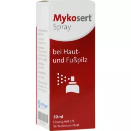 MYKOSERT Spray for skin and foot fungus, 30 ml