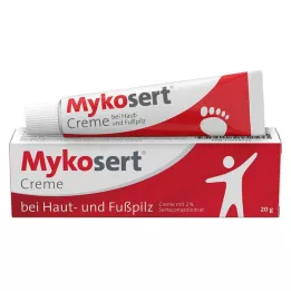 MYKOSERT Cream for skin and foot fungus, 20 g