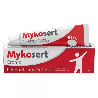MYKOSERT Cream for skin and foot fungus, 20 g MYKOSERT Cream for skin and foot fungus, 20 g
