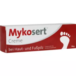 MYKOSERT Cream for skin and foot fungus, 50 g