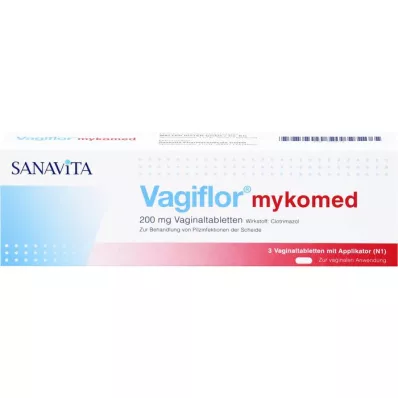 VAGIFLOR mykomed 200 mg vaginal tablets, 3 pcs