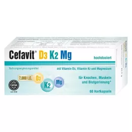 CEFAVIT D3 K2 Mg 7,000 I.U. hard capsules, 60 pcs