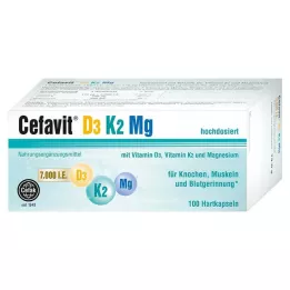 CEFAVIT D3 K2 Mg 7,000 I.U. hard capsules, 100 pcs