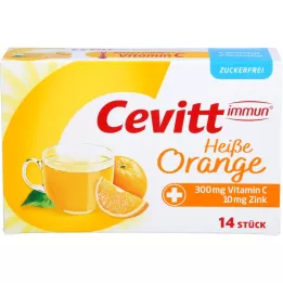 CEVITT immune hot orange sugar-free granules, 14 pcs