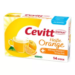 CEVITT immune hot orange sugar-free granules, 14 pcs