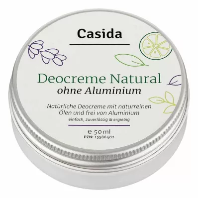 DEO CREME without aluminium natural, 50 ml