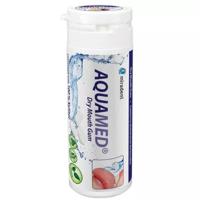 MIRADENT Aquamed dry mouth chewing gum, 30 g MIRADENT Aquamed dry mouth chewing gum, 30 g