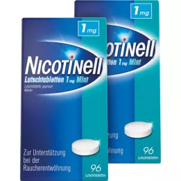 NICOTINELL Lozenges 1 mg Mint, 2X96 St