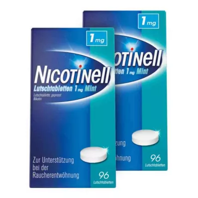 Nicotinell lozenges 1 mg Mint (2x96 pieces)
