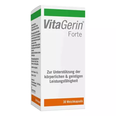 VITA GERIN Forte Soft Capsules, 30 pcs VITA GERIN Forte Soft Capsules, 30 pcs