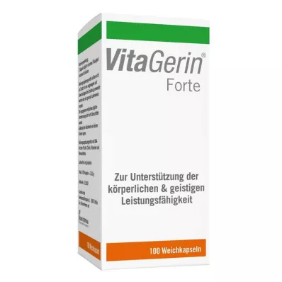 VITA GERIN Forte soft capsules, 100 pcs VITA GERIN Forte soft capsules, 100 pcs
