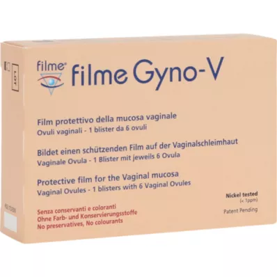 FILME Gyno-V vaginal ovula, 6 pcs