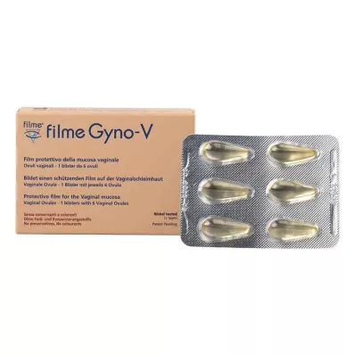FILME Gyno-V vaginal ovula, 6 pcs FILME Gyno-V vaginal ovula, 6 pcs
