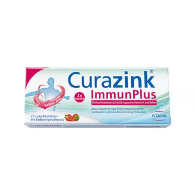 CURAZINK ImmunPlus lozenges, 20 pcs CURAZINK ImmunPlus lozenges, 20 pcs