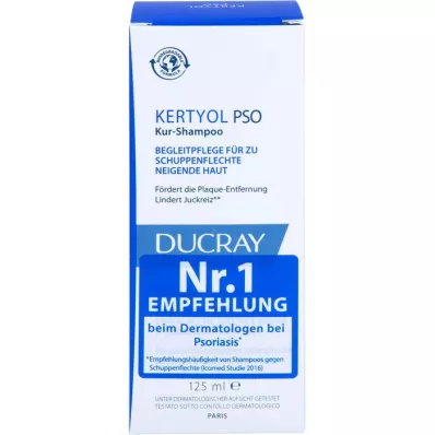 DUCRAY KERTYOL PSO Shampoo cure, 125 ml