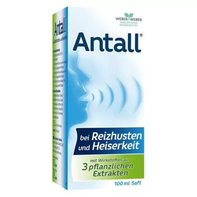 ANTALL for irritable cough and hoarseness Juice, 100 ml