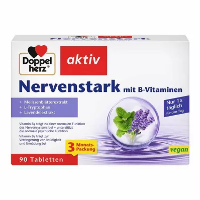 DOPPELHERZ Nerve-boosting tablets, 90 pcs