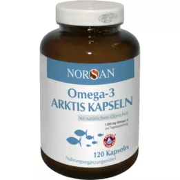 NORSAN Omega-3 Arctic Capsules, 120 Capsules