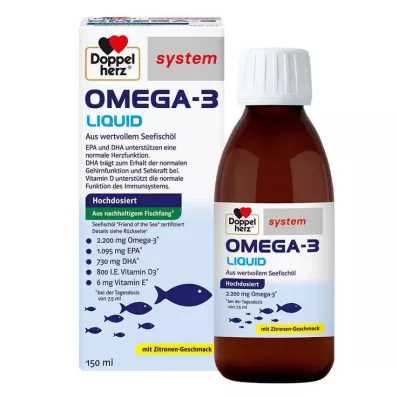 DOPPELHERZ Omega-3 Liquid system, 150 ml