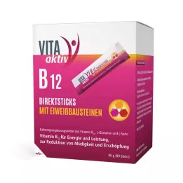 VITA AKTIV B12 Direct Sticks with Protein Building Blocks, 90 pcs