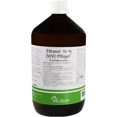 DESINFEKTIONSMITTEL Ethanol 70% V/V Plough, 1000 ml DESINFEKTIONSMITTEL Ethanol 70% V/V Plough, 1000 ml