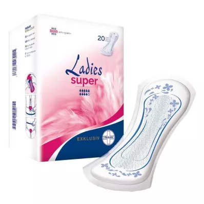 Param Ladies Exclusive Incontinence Insert Super, 20 pcs