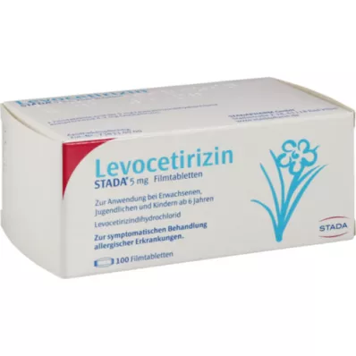 LEVOCETIRIZIN STADA 5 mg film-coated tablets, 100 pcs