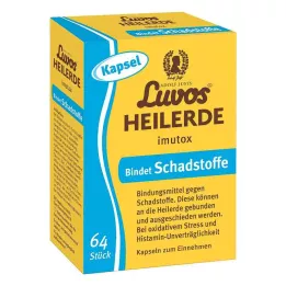 LUVOS Healing earth imutox capsules, 64 pcs