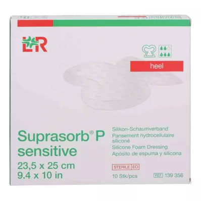 Suprasorb P sensitive PU-foam heel boron.23.5x25, 10 pcs Suprasorb P sensitive PU-foam heel boron.23.5x25, 10 pcs