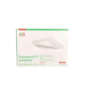 SUPRASORB P sensitive PU-Foam v.non-bor.15x20cm, 10 pcs SUPRASORB P sensitive PU-Foam v.non-bor.15x20cm, 10 pcs