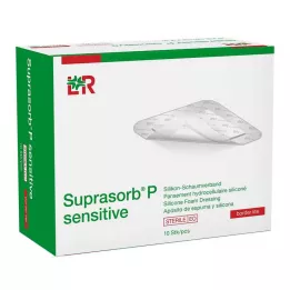 Suprasorb P sensitive PU-Schaumv.bor.lite 10x10cm, 10 pcs