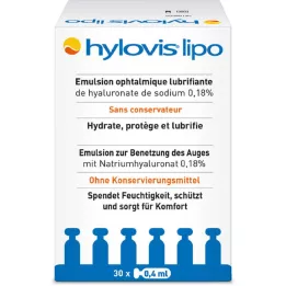 HYLOVIS lipo eye drops single-dose pipettes, 30X0.4 ml