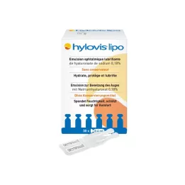 HYLOVIS lipo eye drops single-dose pipettes, 30X0.4 ml
