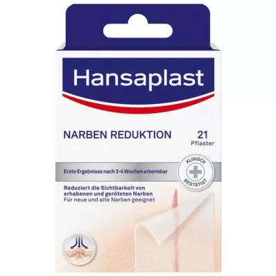 Hansaplast plasters for the treatment of scars, 21 pieces