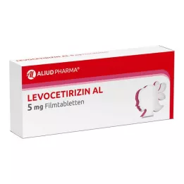 LEVOCETIRIZIN AL 5 mg film-coated tablets, 100 pcs