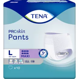 TENA PANTS maxi L disposable trousers, 10 pcs