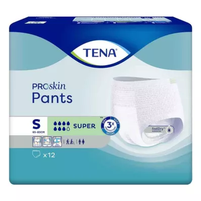 TENA Pants Super S disposable pants for incontinence, 12 pieces