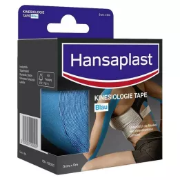 HANSAPLAST Sport Kinesiology Tape 5 cmx5 m blue, 1 pc