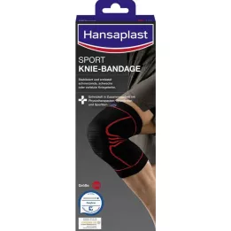HANSAPLAST Sport knee bandage size M, 1 pc
