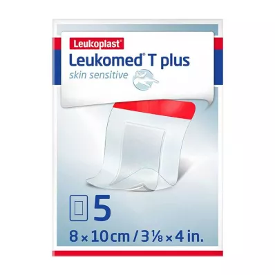 LEUKOMED T plus skin sensitive sterile 8x10 cm, 5 pcs