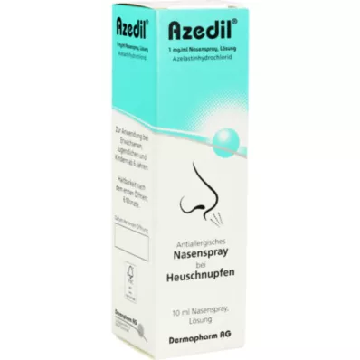 AZEDIL 1 mg/ml nasal spray solution, 10 ml