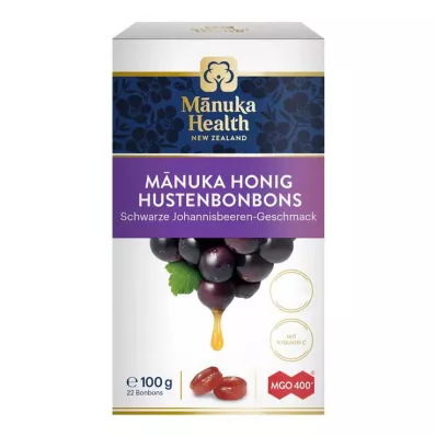 Manuka Health Mgo 400+ Blackcurrant Lollipops, 100 g
