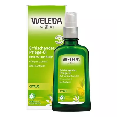 WELEDA Citrus refreshing care oil, 100 ml WELEDA Citrus refreshing care oil, 100 ml