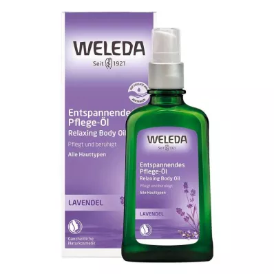 WELEDA Lavender relaxing care oil, 100 ml WELEDA Lavender relaxing care oil, 100 ml