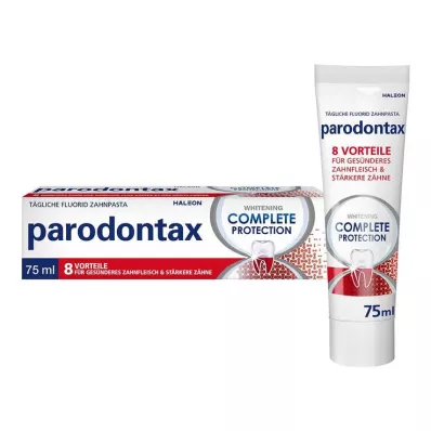 PARODONTAX Vollständiger Schutz, aufhellende Zahncreme, 75 ml