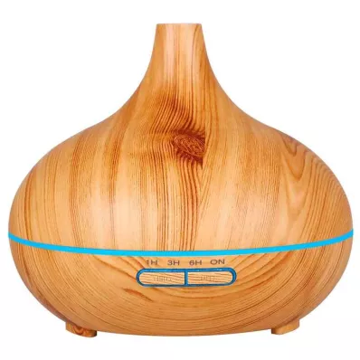 AROMA DIFFUSER Wooden design with LED, 1 pc