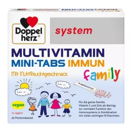 DOPPELHERZ Multivitamin Mini-Tabs family system, 20 pcs