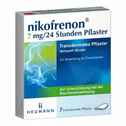 NIKOFRENON 7 mg/24 hours patch transdermal, 7 pcs