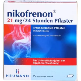 NIKOFRENON 21 mg/24 hours patch transdermal, 7 pcs